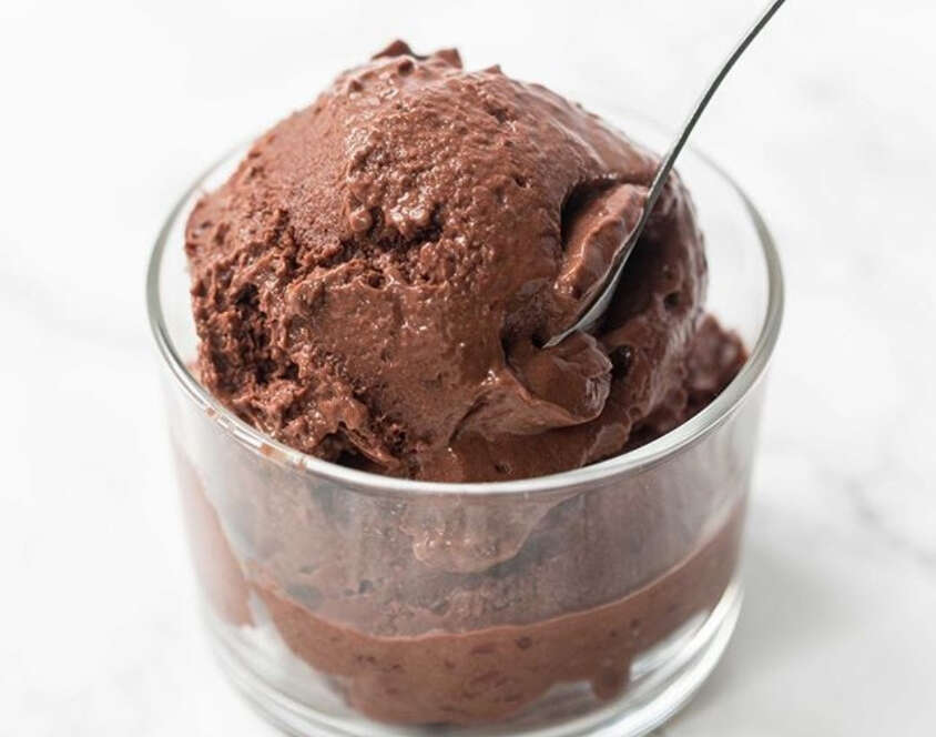 Glace choco-noisette