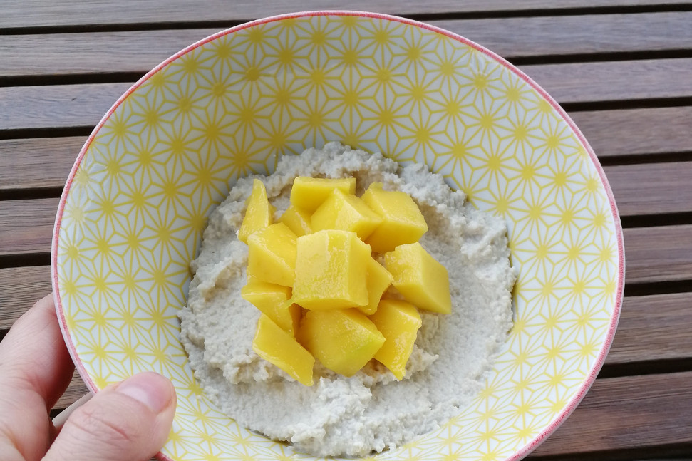Crème de cajou aux fruits
