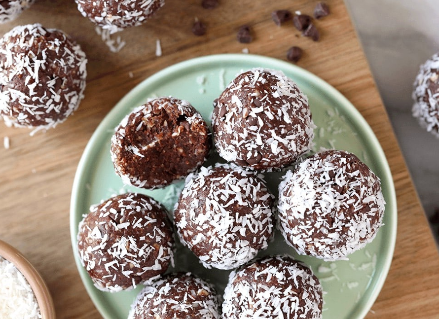 energy balls chocolat