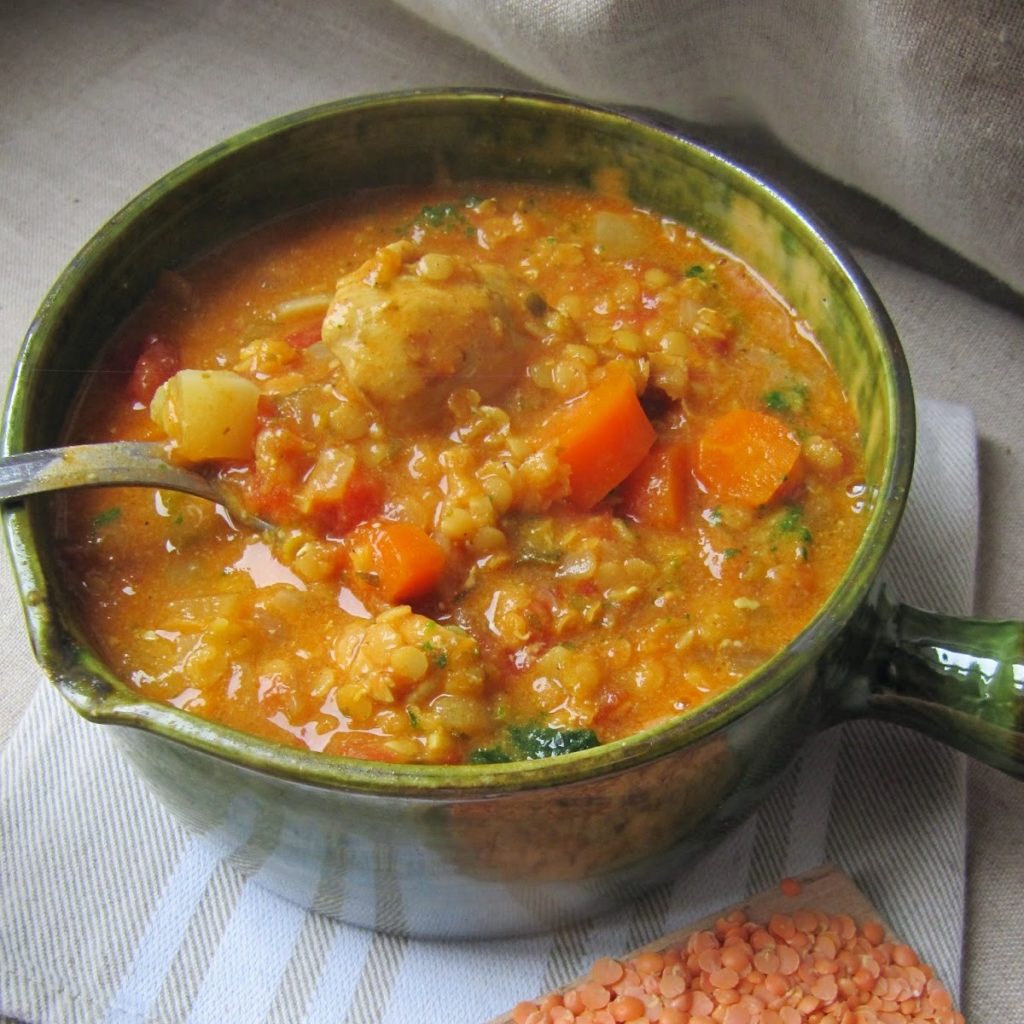 soupe lentilles corail